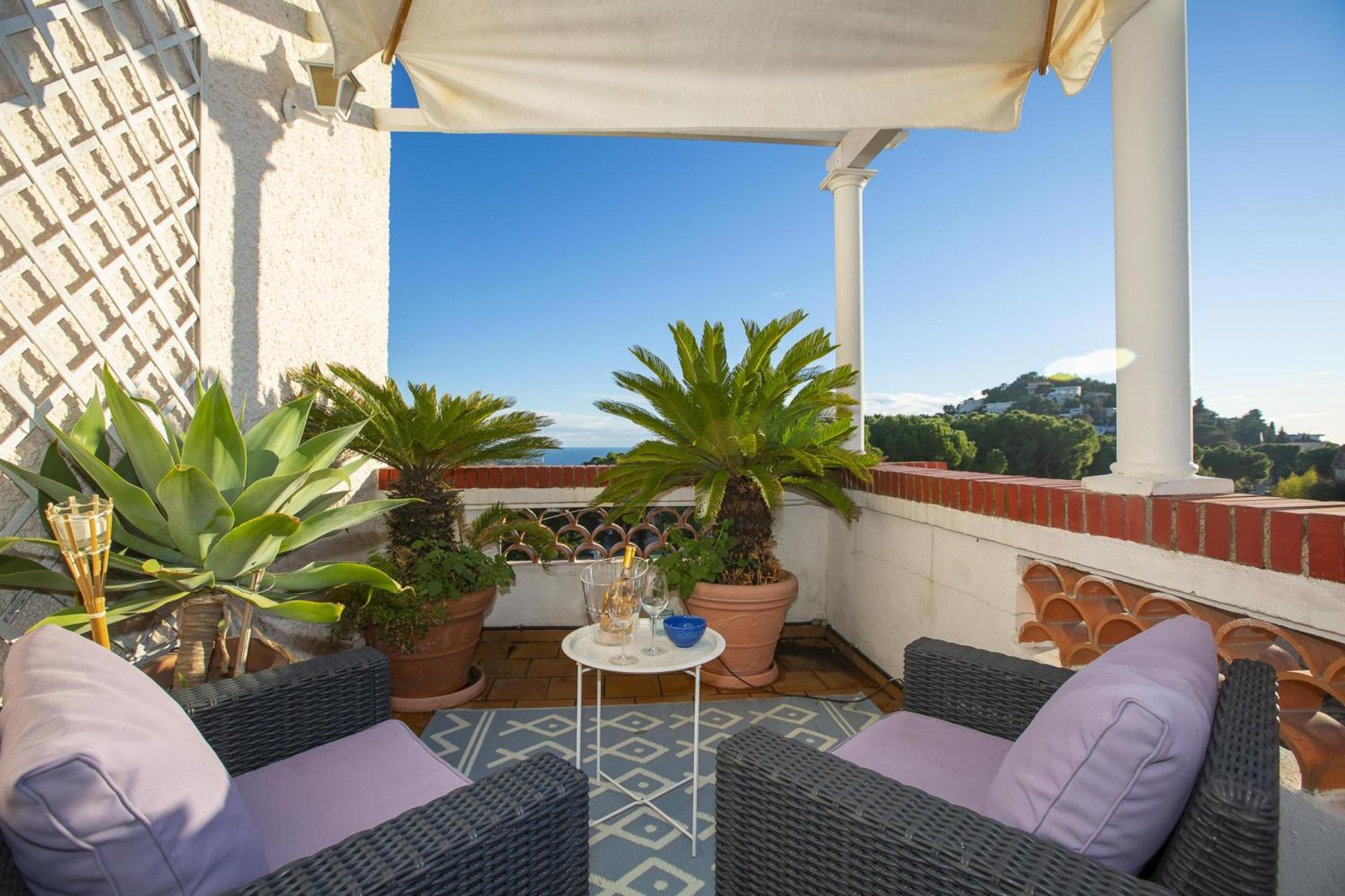 Villa Montlilin - Happy Rentals Villefranche-sur-Mer Exterior foto